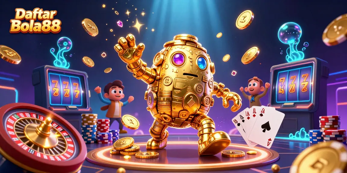 Engage with Daftar Bola88 to win exciting slot jackpots, featuring dynamic casino elements.