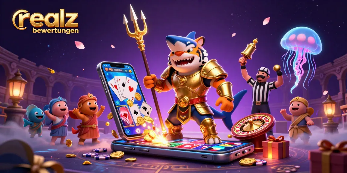 Realz Casino Bewertungen: Entdecken Sie die aufregende Welt des Spielens mit dem actiongeladenen Unterwasser-Casino.
