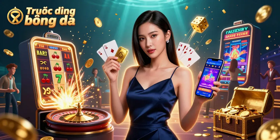 Engage with Trực tiếp bóng đá through a vibrant online casino scene showcasing immersive gaming action.