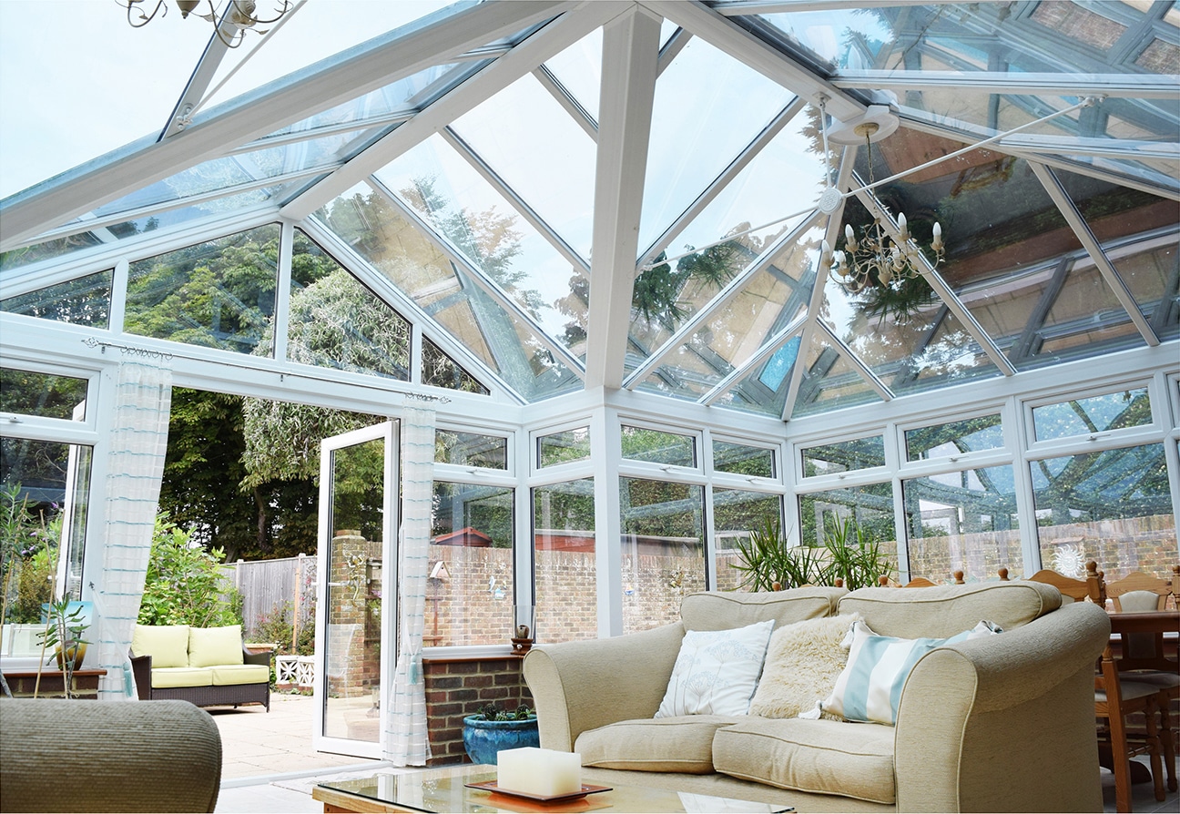 Individuelle Farb- und Designoptionen fuer Wintergarten Aluminium