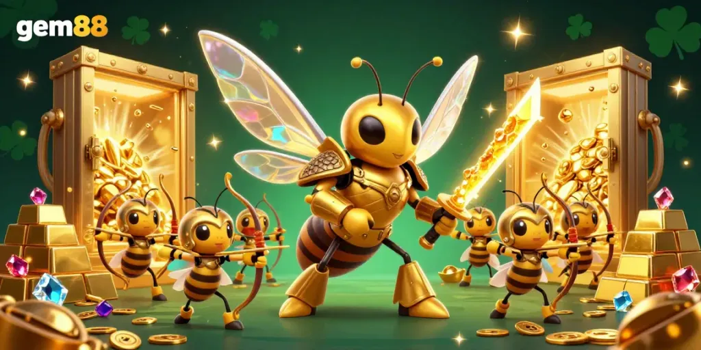 Experience exciting gaming at gem88 with overwhelming treasure and vibrant 3D characters.