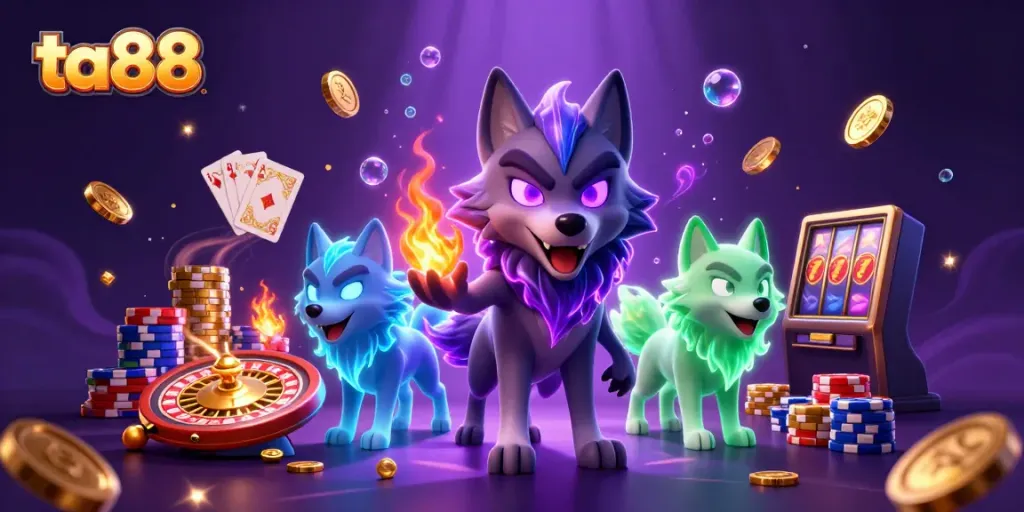 Experience thrilling gameplay at ta88 with our magical casino adventure featuring spectral wolves and flying coins.