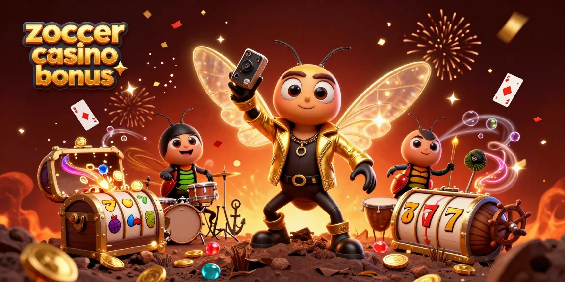 Experience the thrill of the zoccer casino bonus with exciting slot reels and vibrant game elements.