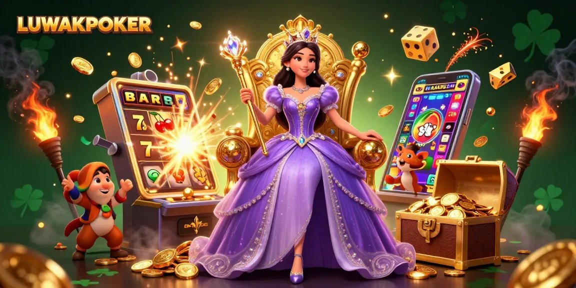 Experience the thrill of LUWAKPOKER with stunning graphics and dynamic casino elements.