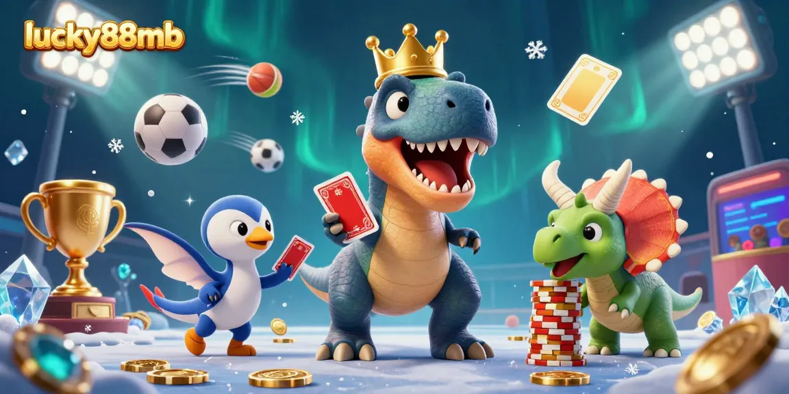 Engage with exciting gameplay at lucky88mb featuring colorful characters and sports-themed elements.